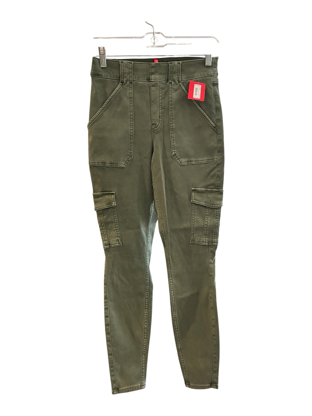 SPANX Olive Green Skinny Cargo Pants